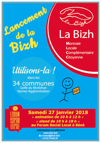 affiche lancement de la Bizh