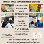 Form'action : Animation d'un stand d'information
